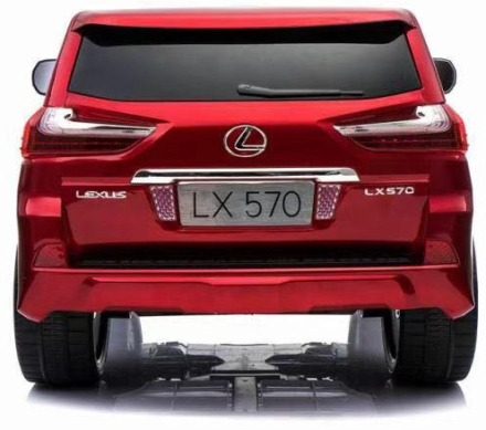 Детский электромобиль Lexus LX570 4WD MP3 - DK-LX570-RED-PAINT, фото 7