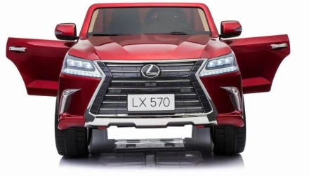 Детский электромобиль Lexus LX570 4WD MP3 - DK-LX570-RED-PAINT, фото 4
