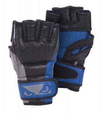 Перчатки ММА Bad Boy Legacy MMA Gloves - Black/Blue, фото 1