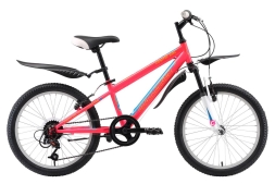 Велосипед Challenger Cosmic Girl 20 розовый/жёлтый/голубой