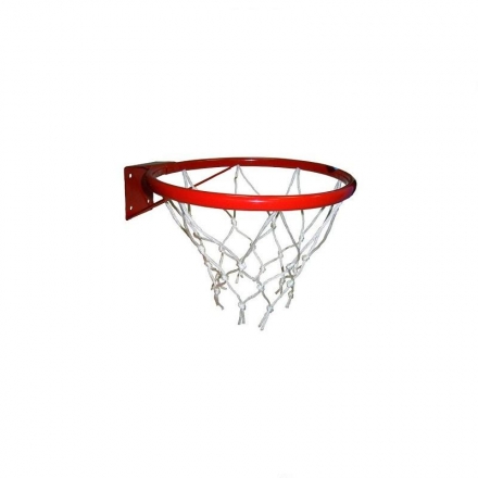 Кольцо баскетбольное детское №3 с сеткой, фото 1