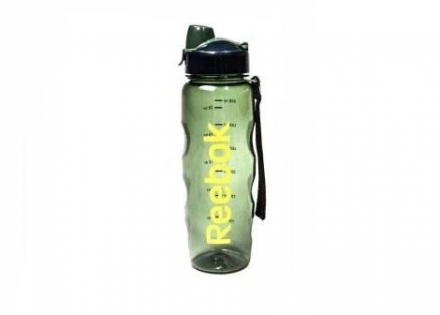 Бутылка для воды  Reebok 0,75 (зеленая) RABT-P75GNREBOK , фото 1