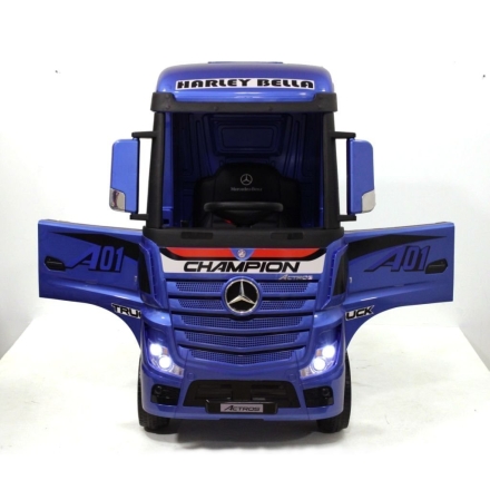 Электромобиль Mercedes-Benz Actros HL358 4WD синий, фото 12