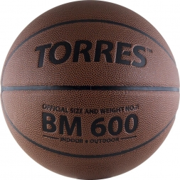 Мяч баскетбольный BM600 №7 (B10027), фото 1