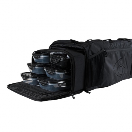 Сумка 6 Pack Fitness Beast Duffle со съемной системой контейнеров, черный, фото 3
