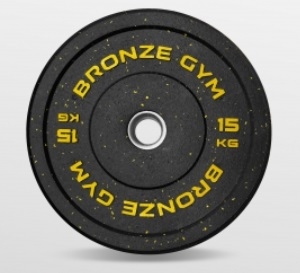 Bronze Gym Диск бамперный 15кг д50, фото 2