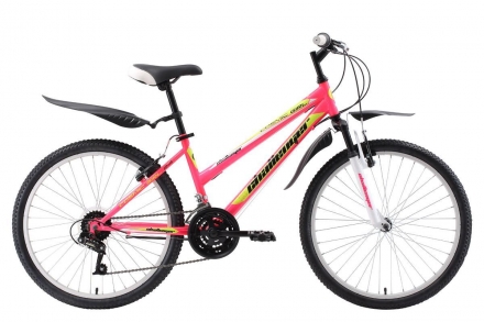 Велосипед Challenger Cosmic Girl 24 розово-желтый, фото 1