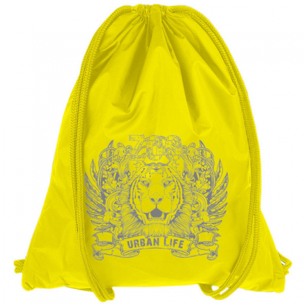 Мешок-рюкзак Lion желтый р-р 44x34см, фото 1