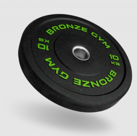 Bronze Gym Диск бамперный 10кг д50, фото 1