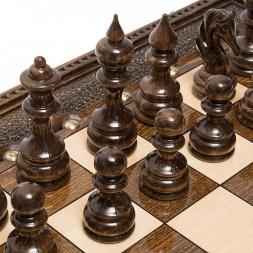 Шахматы + Нарды резные &quot;Классические&quot; 60, Ohanyan, фото 2