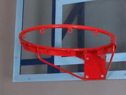 Кольцо баскетбольное антивандальное, усиленное без цепи, шт., фото 1