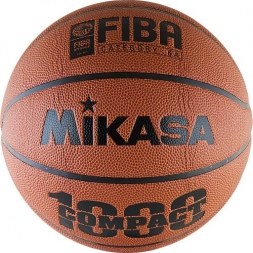 Мяч баск. &quot;MIKASA BQC1000&quot; р.6, композ.синт.кожа (микрофибра),FIBA Appr,нейл.корд,бут.кам,кор-ор-ч