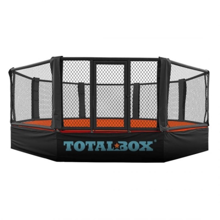 Восьмиугольный ринг MMA TOTALBOX OKT6-05 на помосте d=6 м (высота помоста 0,5 м), фото 1