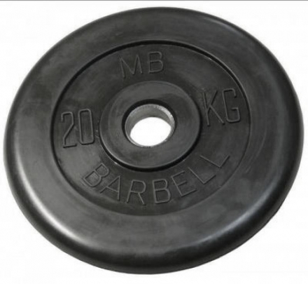 Barbell диски 20 кг 31 мм, фото 1