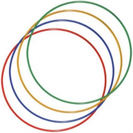 Обруч гимнастический ZSO Стандарт d20 мм (цветной), фото 1