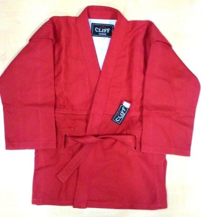 Куртка Самбо красная 120см (00), фото 1