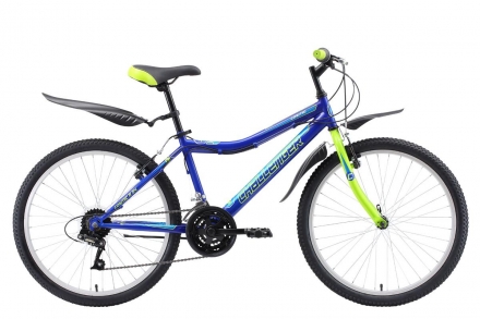 Велосипед Challenger Cosmic R 24 синий/зелёный/голубой, фото 1