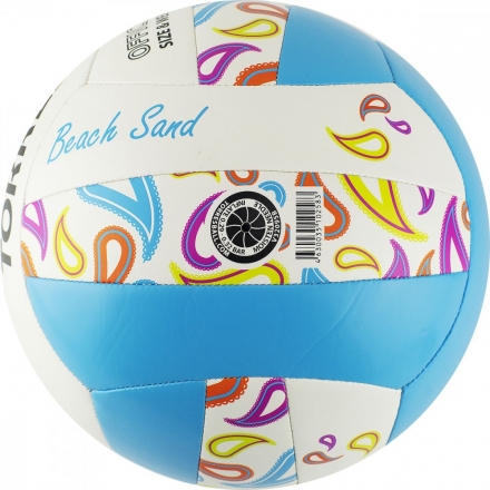 Мяч волейбольный TORRES BEACH SAND BLUE, р.5 V32095B, фото 3