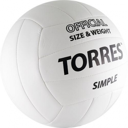 Мяч волейбольный любительский &quot;TORRES Simple&quot;, размер 5, фото 2