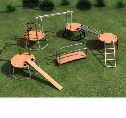 Мобильная детская игровая площадка Ясли-сад, фото 1