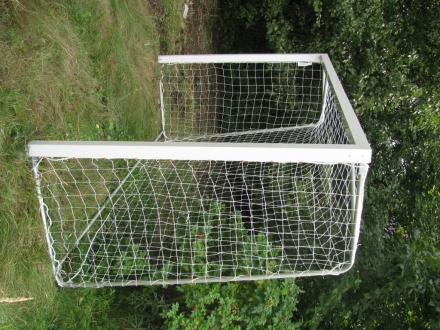 Ворота для мини-футбола алюминиевые свободностоящие 3х2х1 м, фото 4