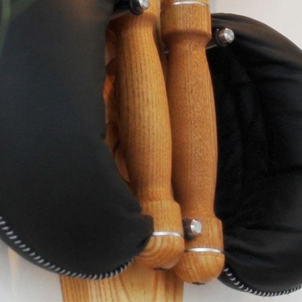 Настенный набор гантелей NOHrD Swing Board, материал: вишня., общий вес: 26 кг, фото 4
