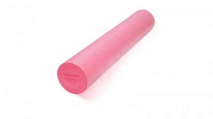 Цилиндр для йоги 90 см EPE розовый, фото 1