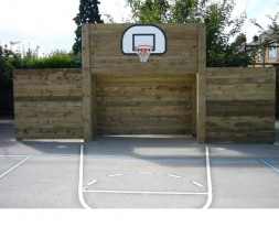 Футбольные ворота с баскетбольным щитом, фото 1