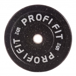 Диск для штанги HI-TEMP с цветными вкраплениями, PROFI-FIT D-51,  5 кг, фото 1