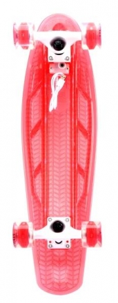 Скейтборд прозрачный Playshion 27″ FS-LS002 со светящимися колесами и декой, фото 15