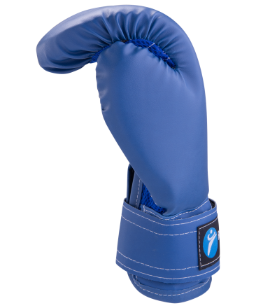 Перчатки боксерские Rusco 10oz, к/з, синие, фото 3
