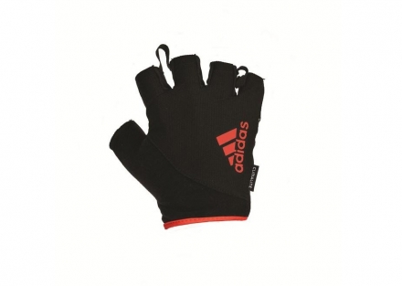 Перчатки для фитнеса ADGB-12321RD (черный/красный), фото 1