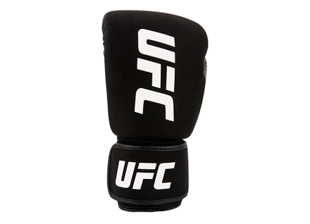 (UFC Перчатки для бокса и ММА чёрные - L), фото 5