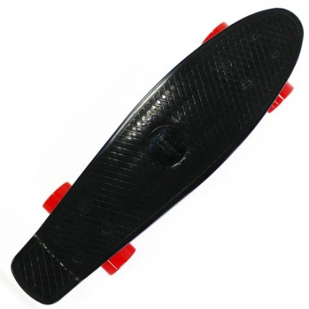 Пластиковый скейтборд-круизер Hubster Cruiser 22&quot; черный, фото 1