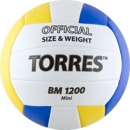 Мяч волейбольный сувенирный &quot;TORRES BM1200 Mini&quot;, размер 1, диам. 15 см