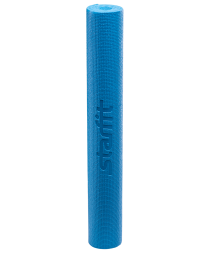 Коврик для йоги FM-101, PVC, 173x61x0,3 см, синий, фото 2