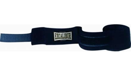 Бинты боксерские Excalibur Черные 3,5 м, фото 1