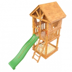Детская деревянная игровая площадка Сибирка Башня, цвет Savanna, фото 2