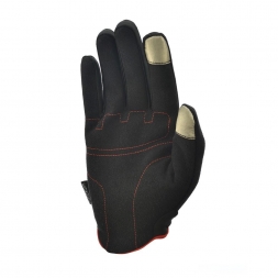 Перчатки для фитнеса (с пальцами) Adidas Essential ADGB-12421RD (черный/красный), фото 2
