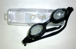 Очки для плавания взрослые CLIFF G1211 черные