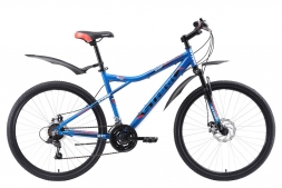 Велосипед Stark'18 Slash 26.1 D голубой/чёрный/красный 16&quot;