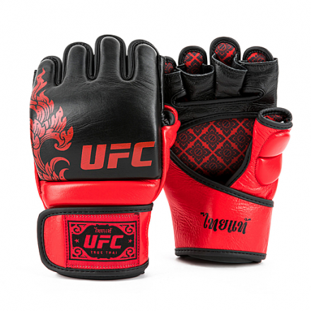 UFC Premium True Thai Перчатки MMA (черные), фото 1