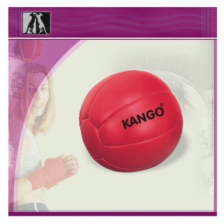 Медицинбол Kango 1кг, красный, фото 1