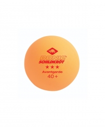 Мяч для настольного тенниса 3* Avantgarde, оранжевый, 6 шт., фото 2