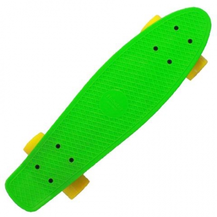 Пластиковый скейтборд-круизер Hubster Cruiser 27&quot; зеленый, фото 1