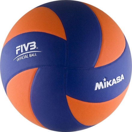 Мяч волейбольный тренировочный &quot;MIKASA&quot;, размер 5, износостойкая синт.кожа (ПВХ), 8 панелей, фото 2