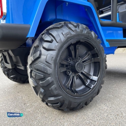 Электромобиль Jeep Wrangler S606 4WD синий, фото 17