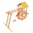 Детская деревянная игровая площадка Сибирика с рукоходом, цвет Savanna 