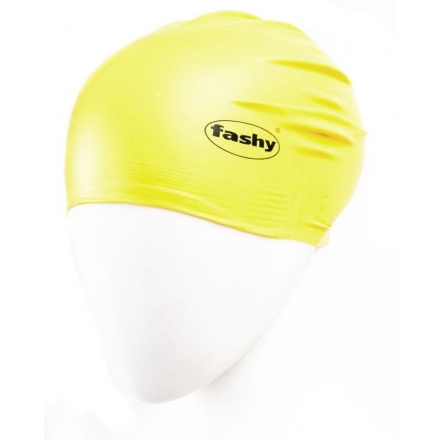 Шапочка для плавания &quot;FASHY Flexi-Latex Cap&quot;, латекс, желтый, фото 1