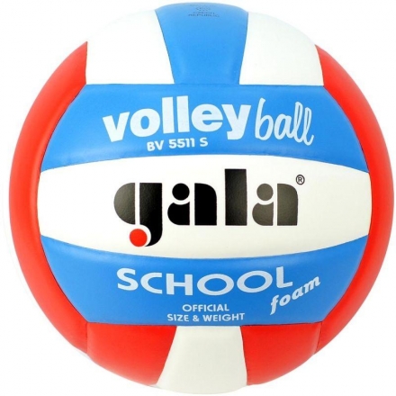 Мяч волейбольный тренировочный &quot;GALA School Foam Colour &quot;, размер 5, фото 1